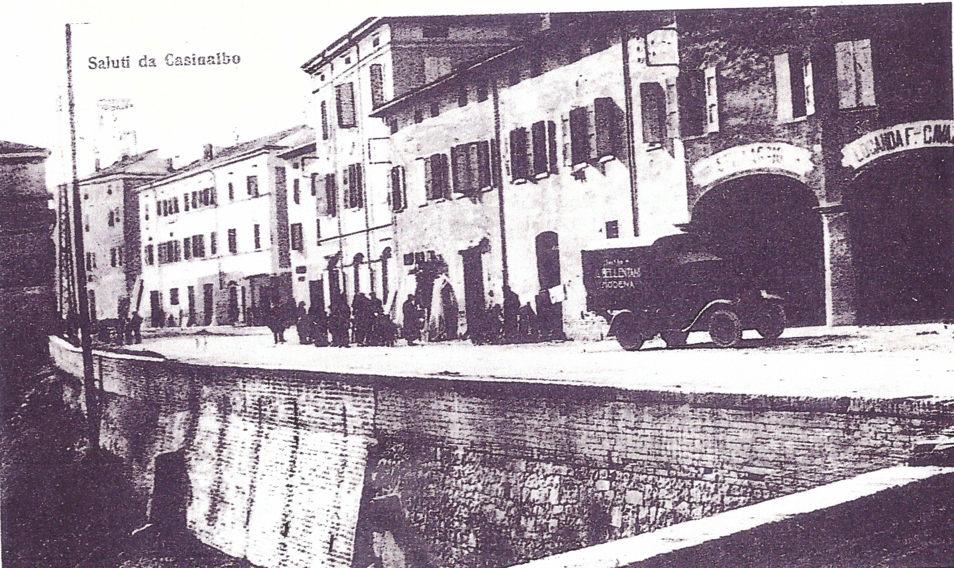 Il canale in centro 1935. Raccolta G. Corradini Il canale in centro 1935. Raccolta G. Corradini