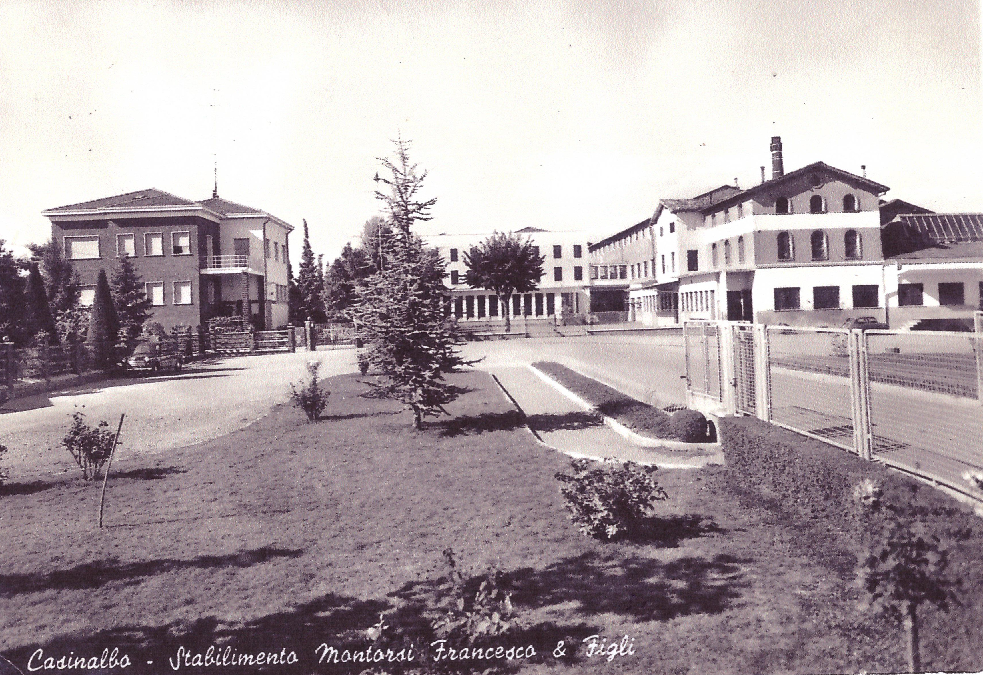 Lo stabilimento ricostruito dopo la guerra. 1959