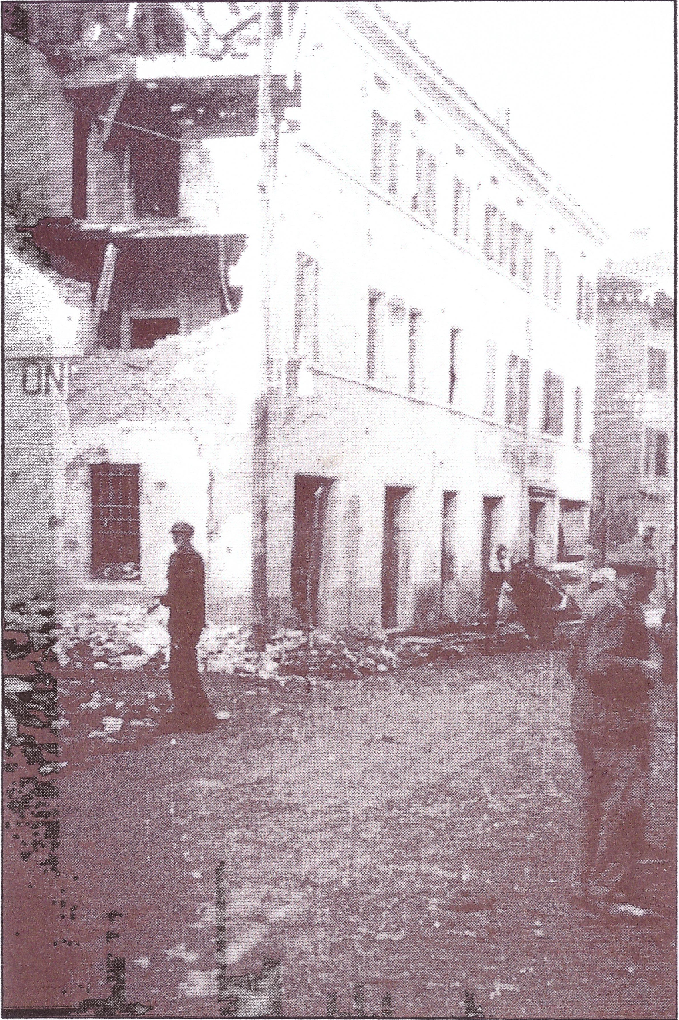 Casinalbo bombardata. 1944